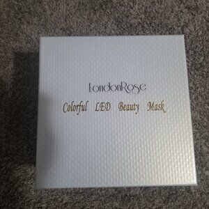 London Rose Colorful LED Beauty Mask, New in Box